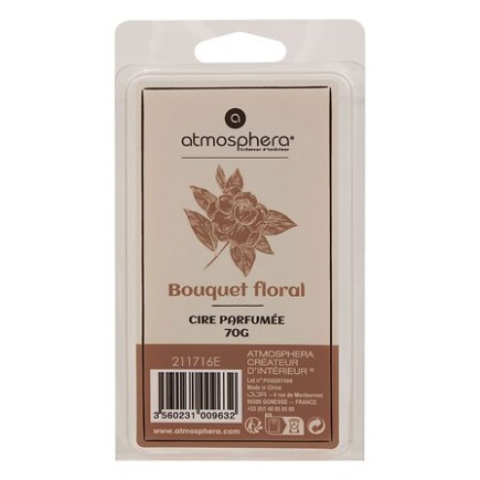 Cire parfumée Laura 70 g bouquet floral