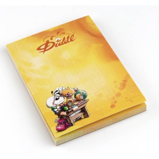 Bloc parfumé A6 Diddl & Pimboli Jaune