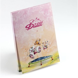 Bloc parfumé A5 Diddl Rose