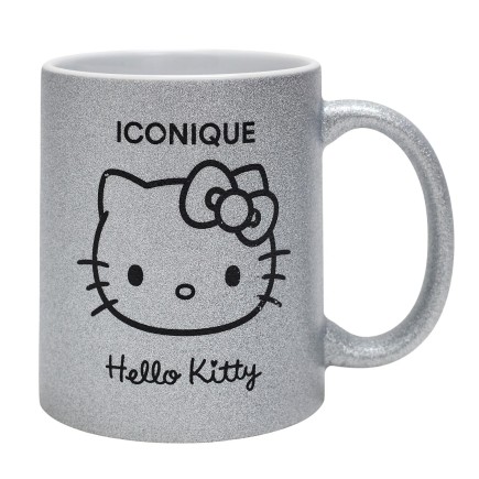 MUG PAILLETTE HELLO KITTY 30CL ICONIQUE