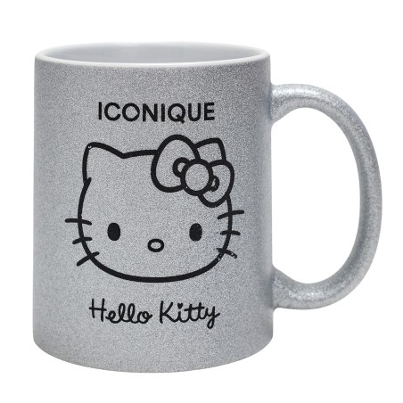 MUG PAILLETTE HELLO KITTY 30CL ICONIQUE
