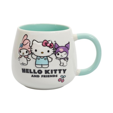 MUG RELIEF HELLO KITTY 40CL FRIENDS