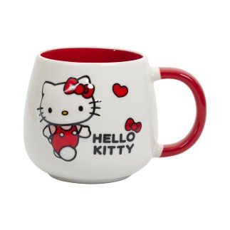 MUG RELIEF HELLO KITTY 40CL ROUGE