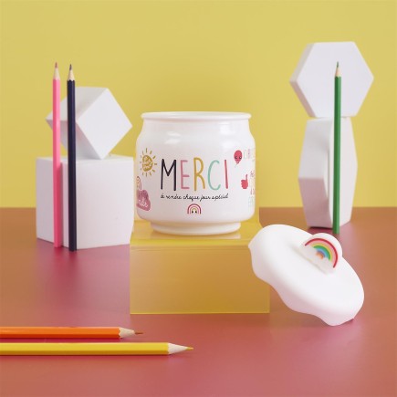 BOUGIE PARFUMEE ARC EN CIEL MERCI