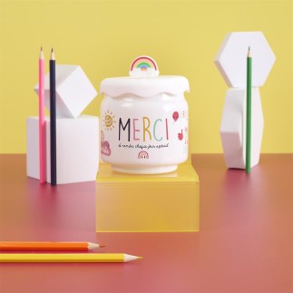 BOUGIE PARFUMEE ARC EN CIEL MERCI