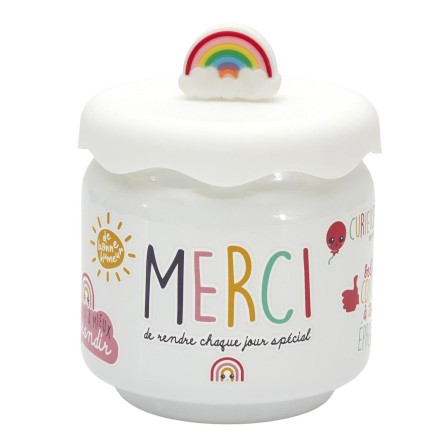 BOUGIE PARFUMEE ARC EN CIEL MERCI