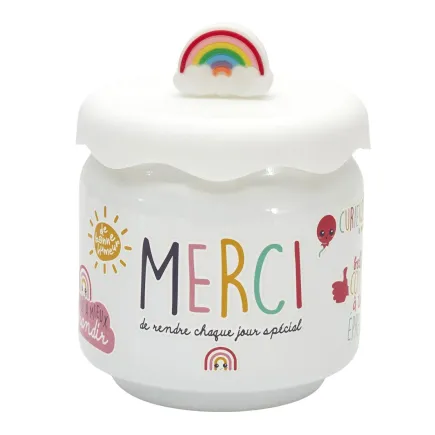 BOUGIE PARFUMEE ARC EN CIEL MERCI