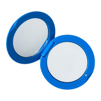 MIROIR DE POCHE MERCI BLEU