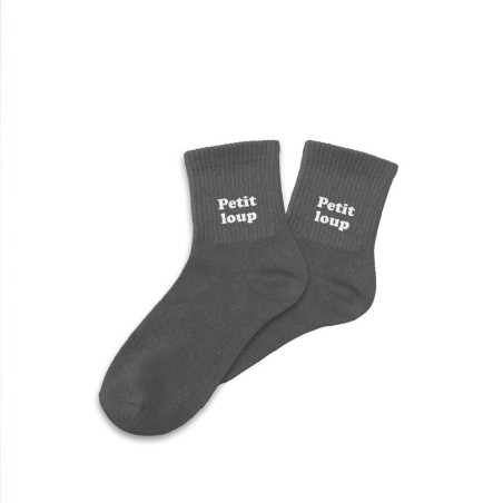 Chaussettes enfant petit loup 3-6ans garcon