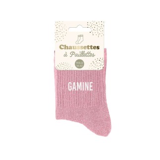 Chaussettes Paillettes Gamine