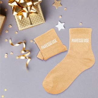 Chaussettes Paillettes Paresseuse