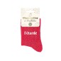 Chaussettes Paillettes Fetarde Rouge