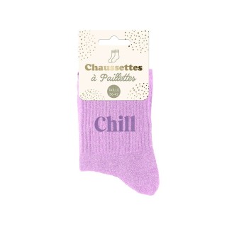 Chaussettes Paillettes Chill
