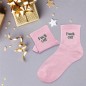 Chaussettes Paillettes Fuck Off