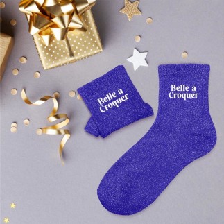 Chaussettes Paillettes Belle A Croquer