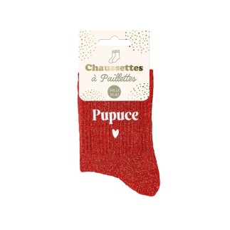 Chaussettes Paillettes Pupuce