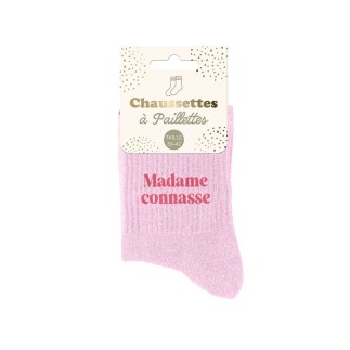 Chaussettes Paillettes Madame Connasse