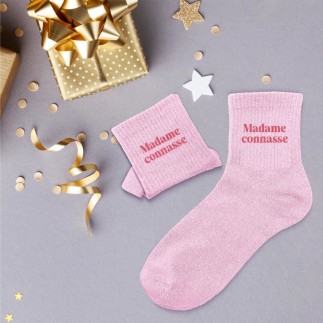 Chaussettes Paillettes Madame Connasse