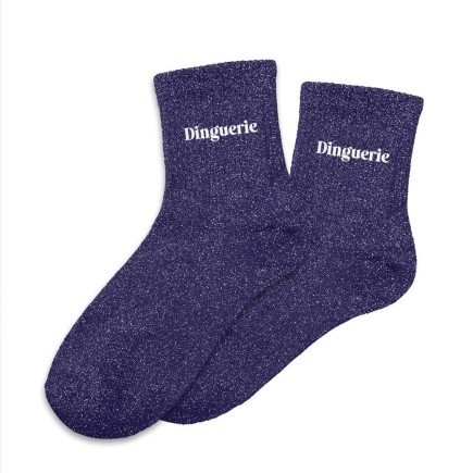 Chaussettes Paillettes Dinguerie