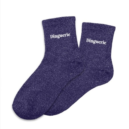 Chaussettes Paillettes Dinguerie