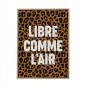 Toile Tuftee Leopard Libre Comme L'Air
