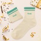 Chaussettes Paillettes A Bandes Wesh