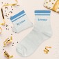 Chaussettes Paillettes A Bandes Reveuse