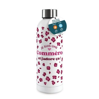 Gourde Isotherme Large Leopard Commere