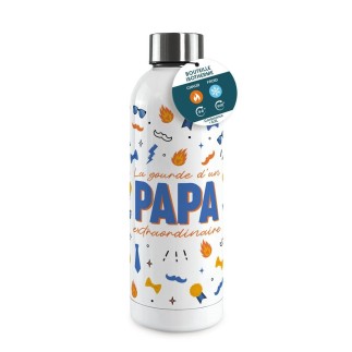 Gourde Isotherme Large Papa Extraordinaire