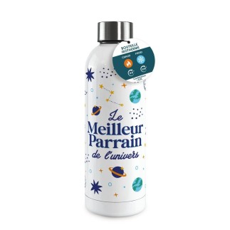 Gourde Isotherme Large Meilleur Parrain