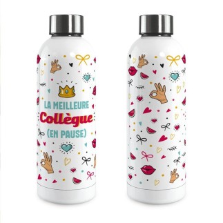 Gourde Isotherme Large La Meilleure Collegue