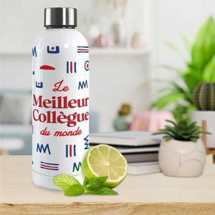 Gourde Isotherme Large Le Meilleur Collegue