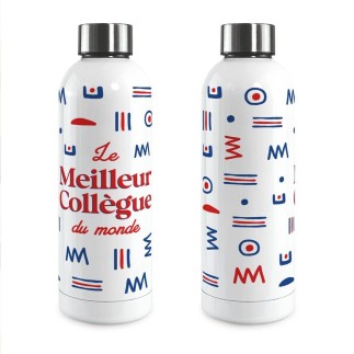 Gourde Isotherme Large Le Meilleur Collegue