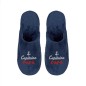 Pantoufles "Capitaine Papa" bleu