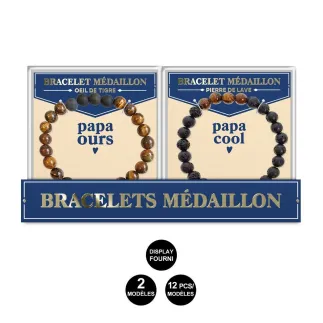 Bracelets Medaillon Papa