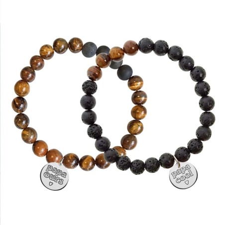 Bracelets Medaillon Papa