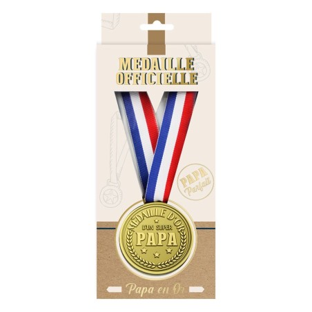 Medaille D'Or Super Papa