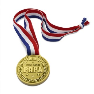 Medaille D'Or Super Papa