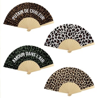 Eventail Leopard