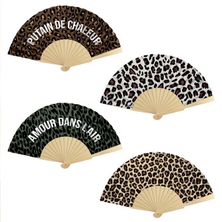 Eventail Leopard