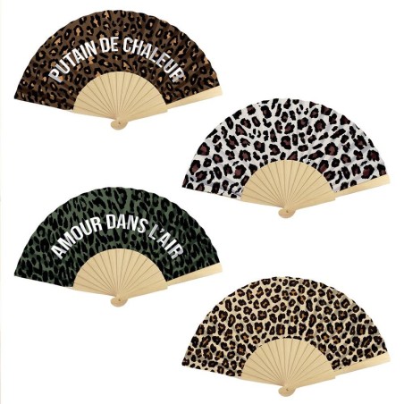 Eventail Leopard
