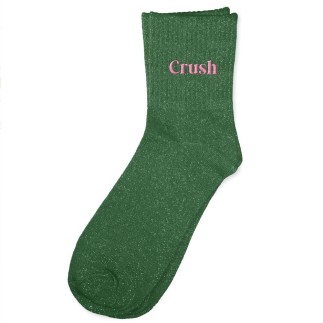 Chaussettes Paillettes Brodees Crush