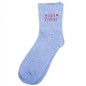 Chaussettes Paillettes Brodees Girl Power