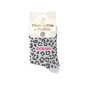 Chaussettes Paillettes Leopard Jalouse