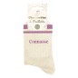 Chaussettes Paillettes A Bandes Connasse
