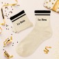 Chaussettes Paillettes A Bandes La Hess