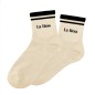 Chaussettes Paillettes A Bandes La Hess