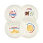 PLAT APERO 4 COMPARTIMENTS LUDIQUE 30CM