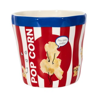 PAQUET DE POPCORN EN CERAMIQUE H13CM