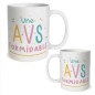 Mug a paillettes "une a.v.s. formidable"